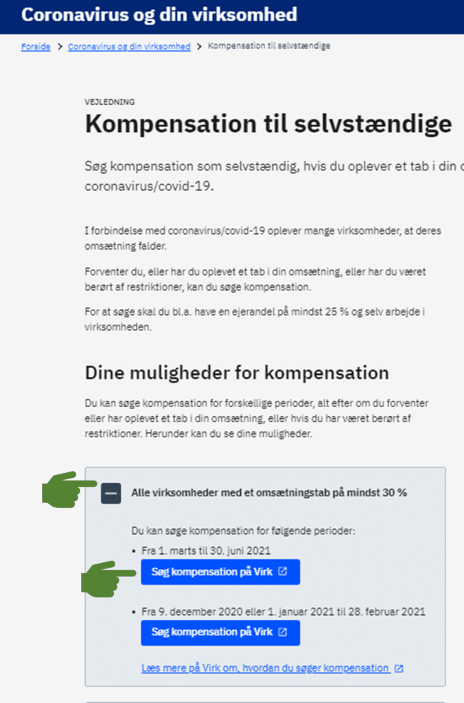 Er du opmærksom på kompensation for corona 6